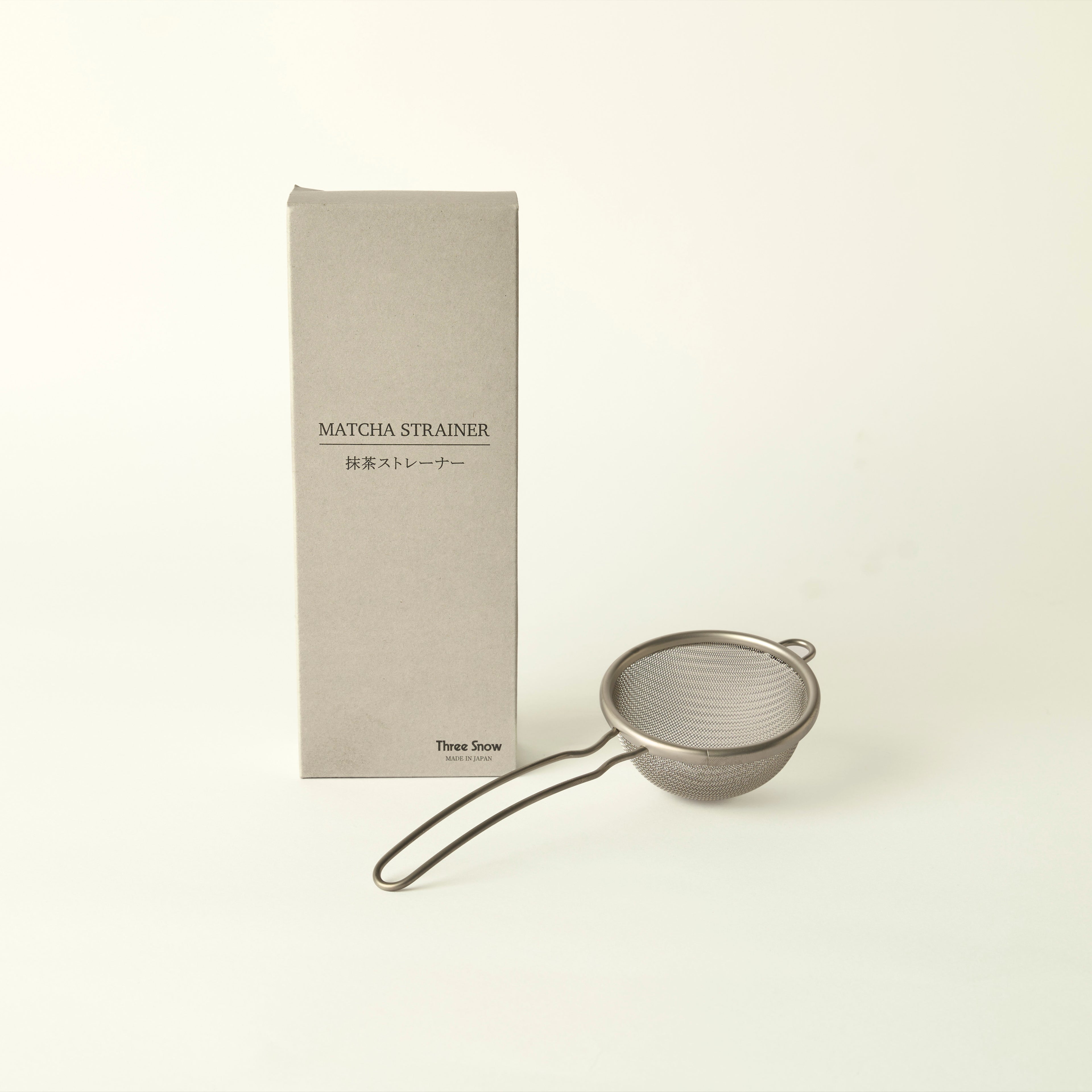 MATCHADO Matcha Strainer - Fast Sifting - Three Snow Tsubame-Sanjo