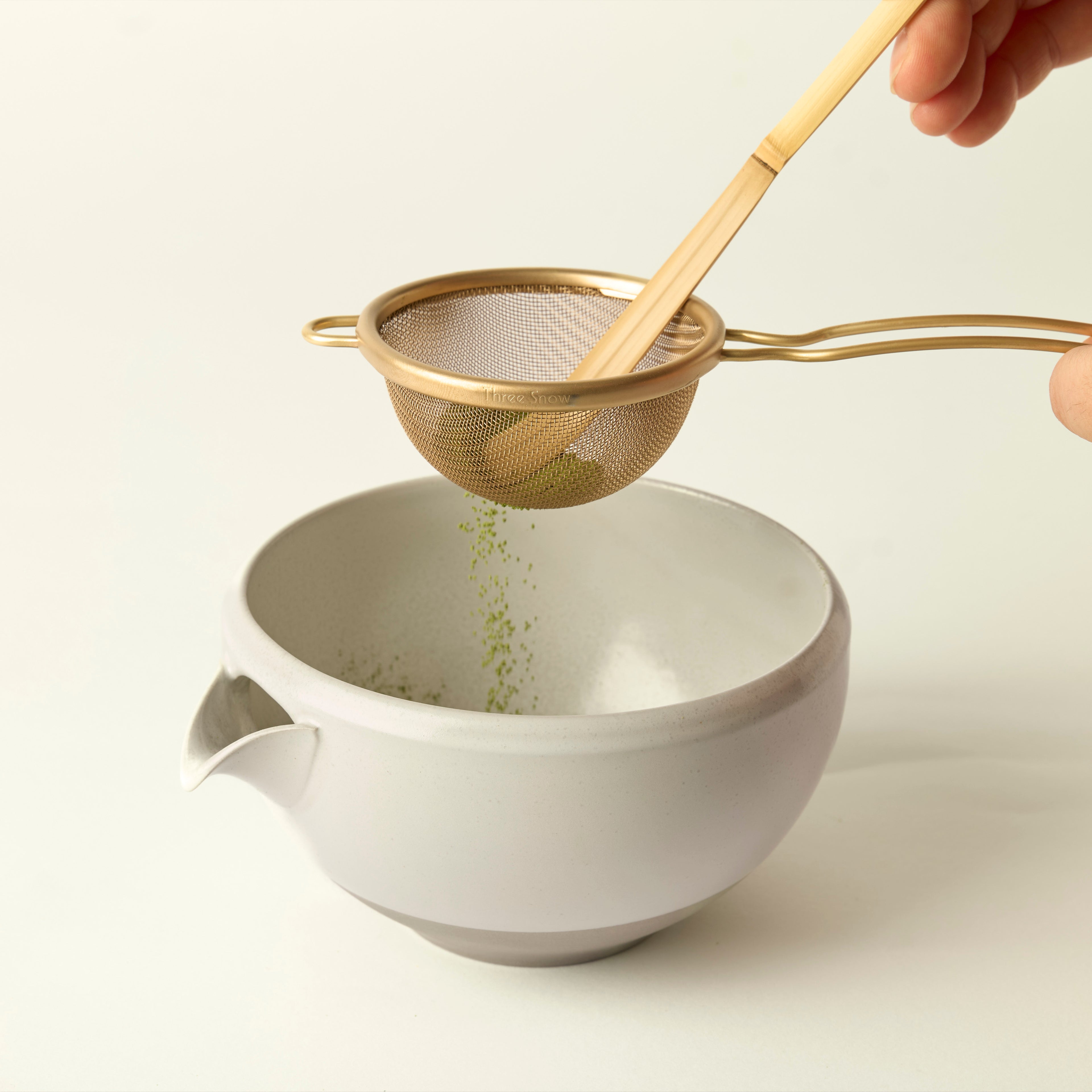 MATCHADO Matcha Strainer - Fast Sifting - Three Snow Tsubame-Sanjo