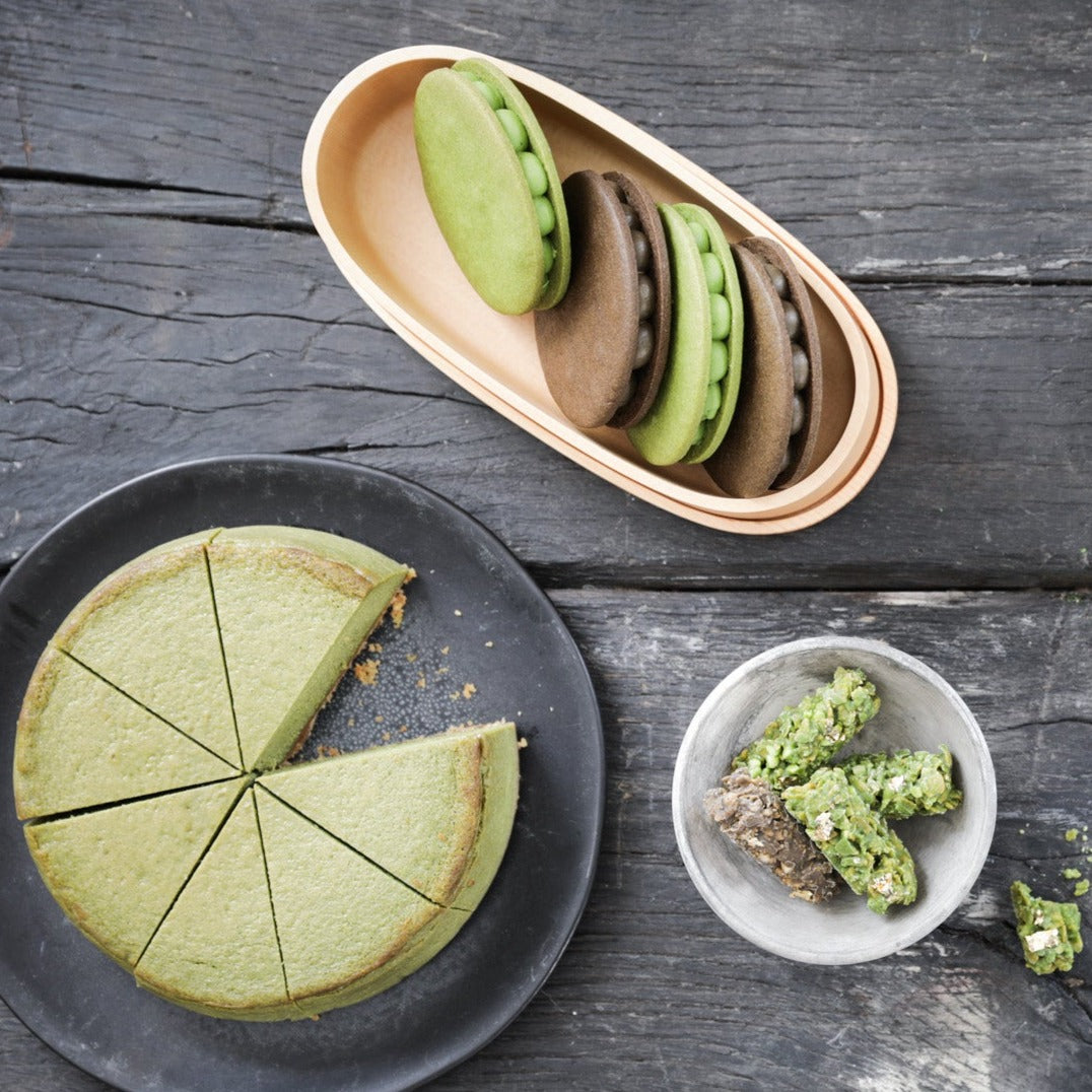 Bamboo Charcoal Sablé