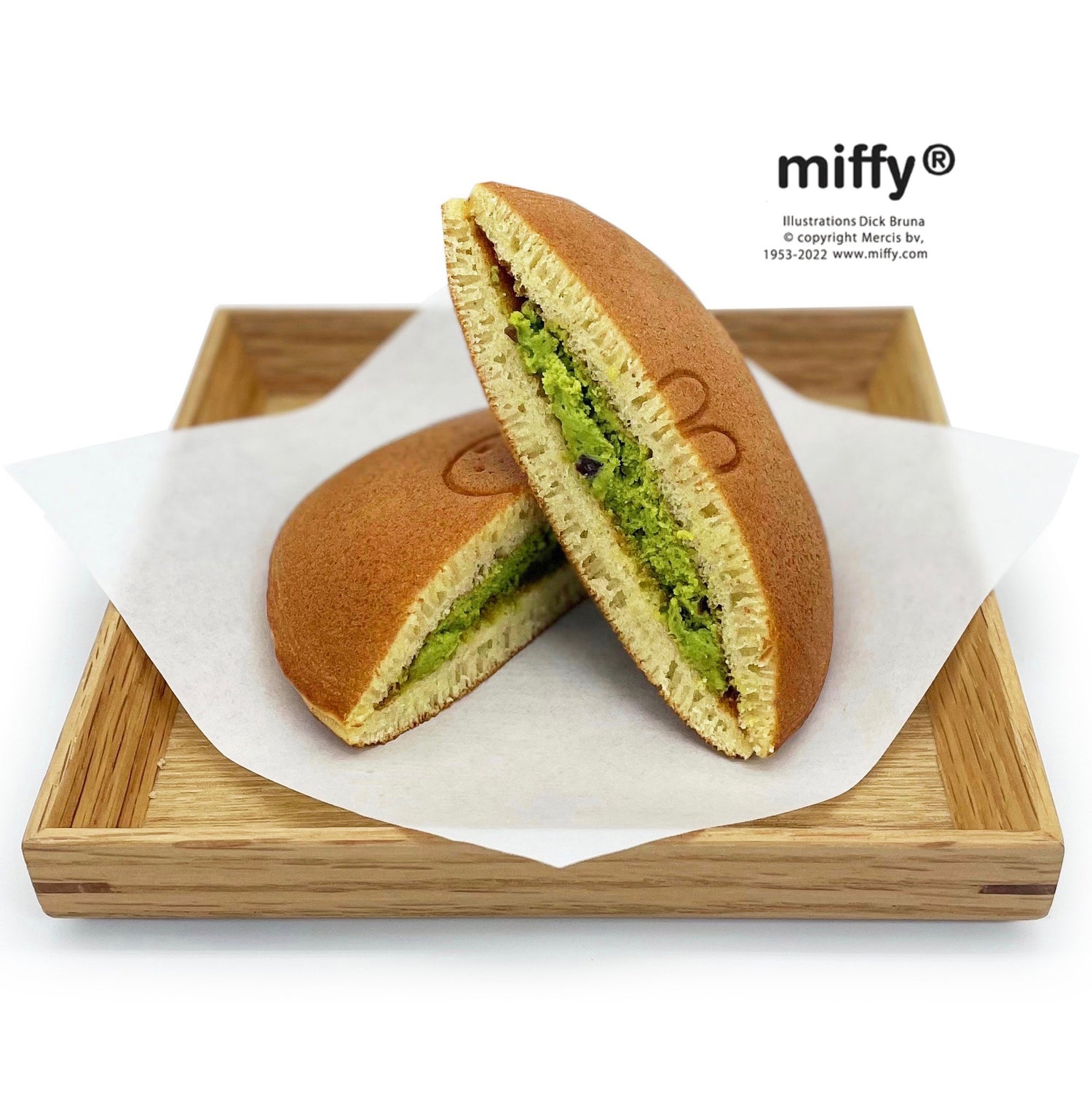Miffy Matcha Cream Dorayaki - Sweet Japanese Pancakes