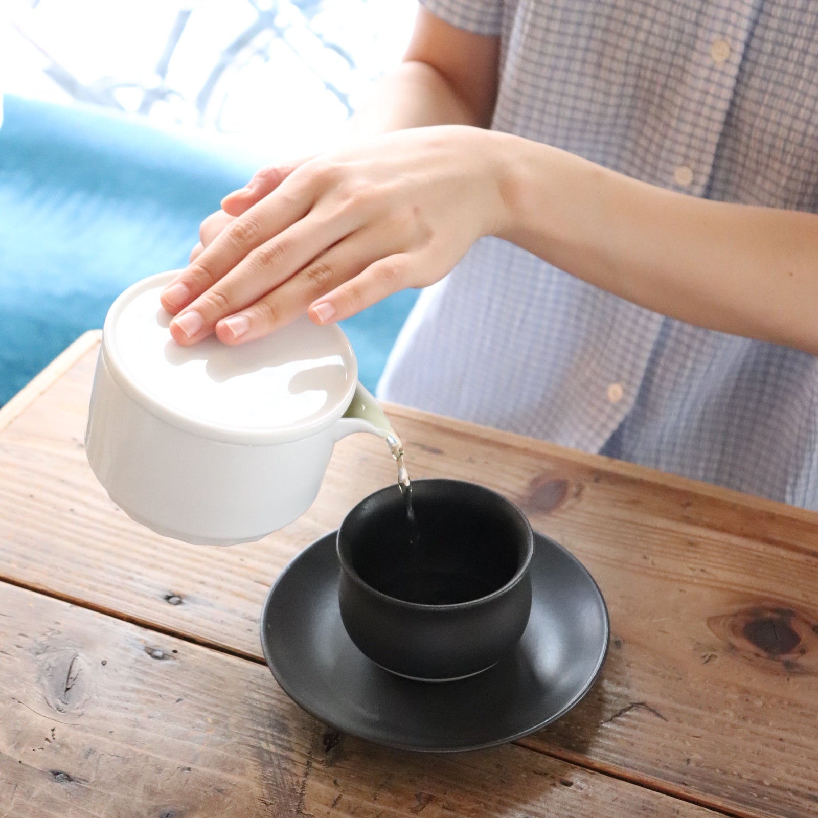 Satén × MATCHADO Kyusu Teapot