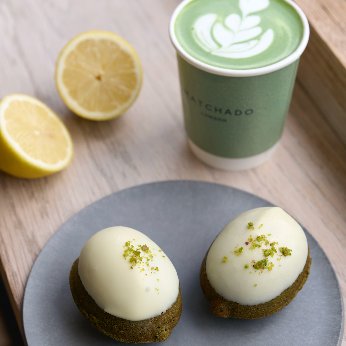 NEW - Matcha Lemon Cake