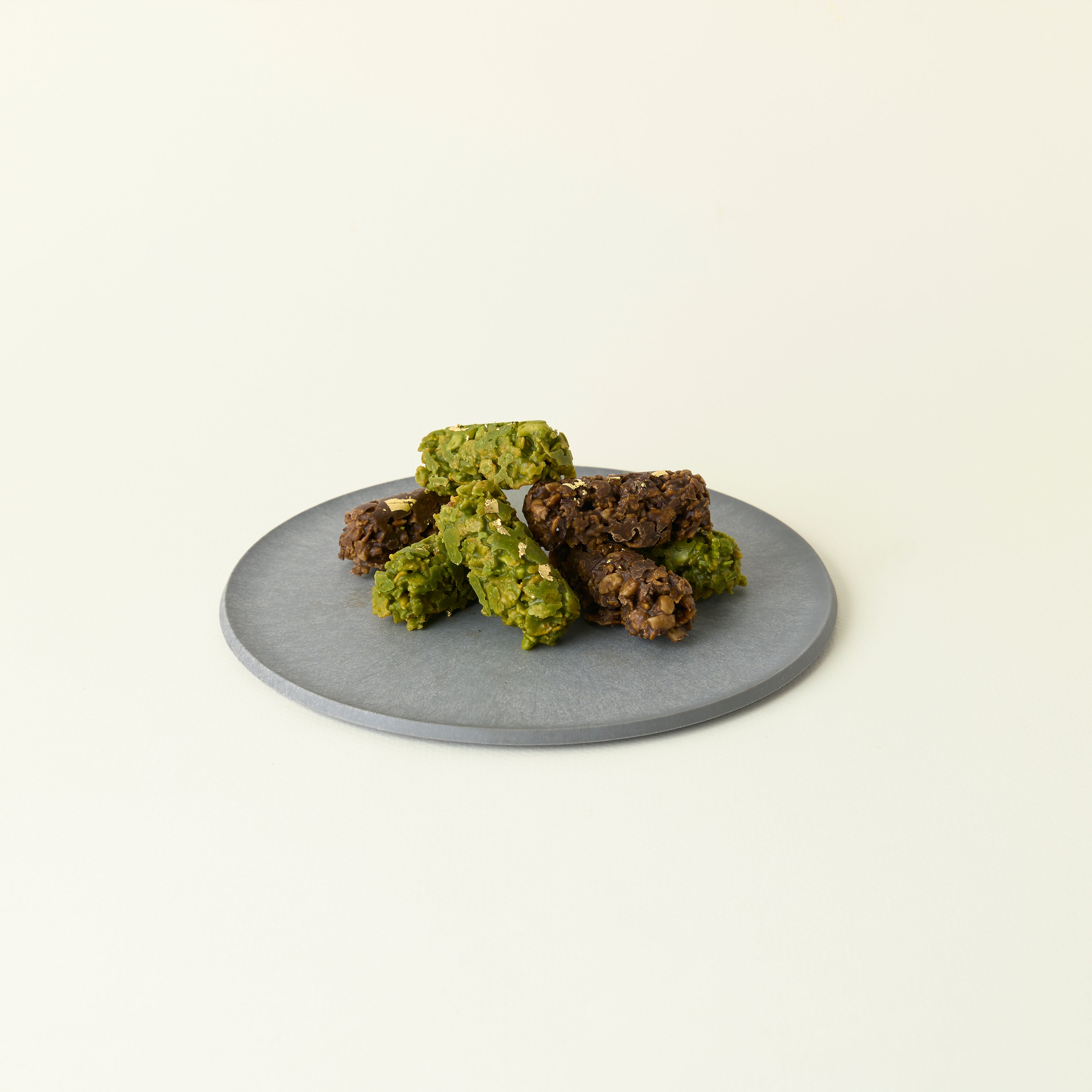 MATCHADO Vegan 24k Pure Gold Crunch Chocolate - Matcha & Hojicha Flavours
