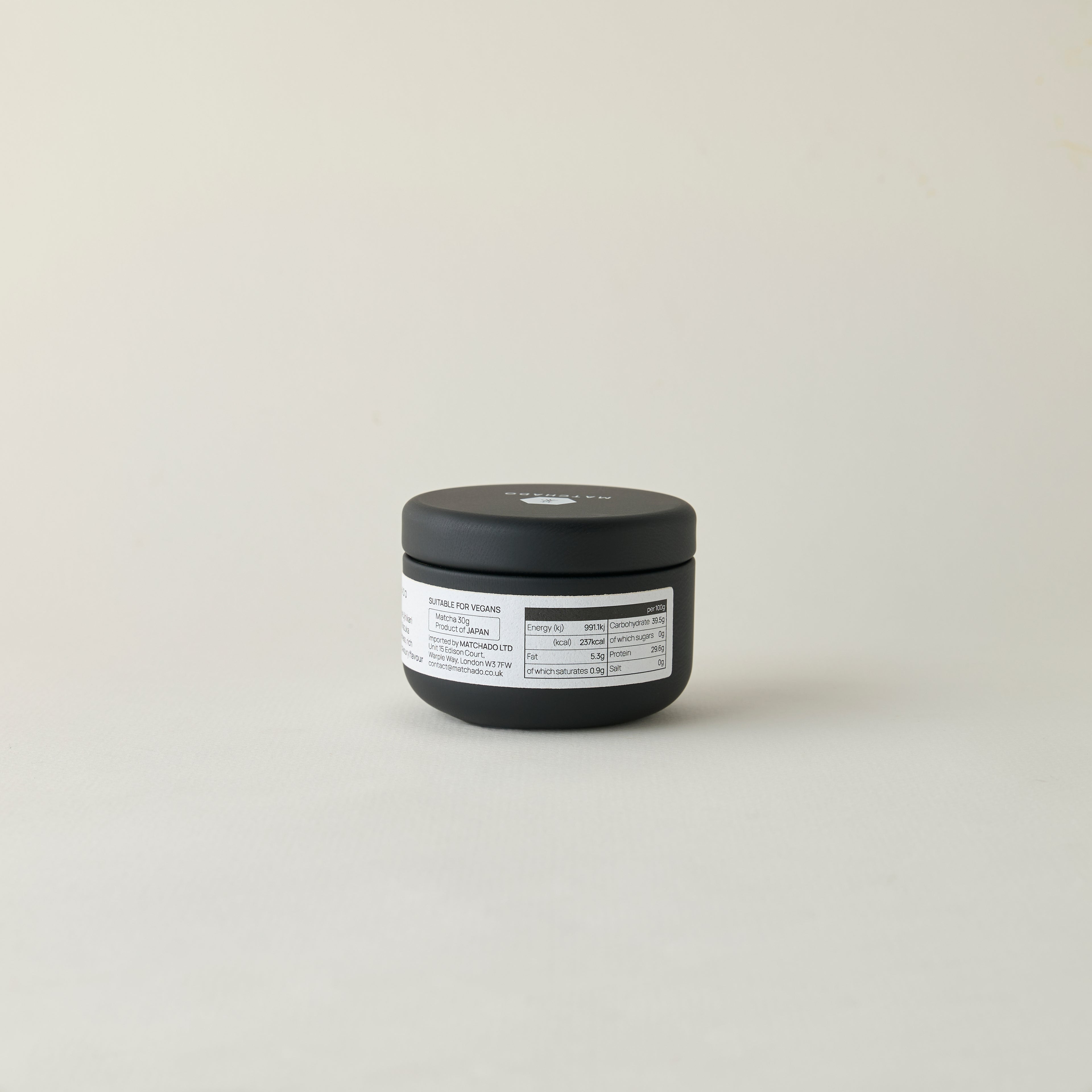 MATCHADO Kyoto Ujihikari Unsweetened Matcha (NEW) - Single Origin - Creamy & Subtly Savoury Flavor. Ingredients