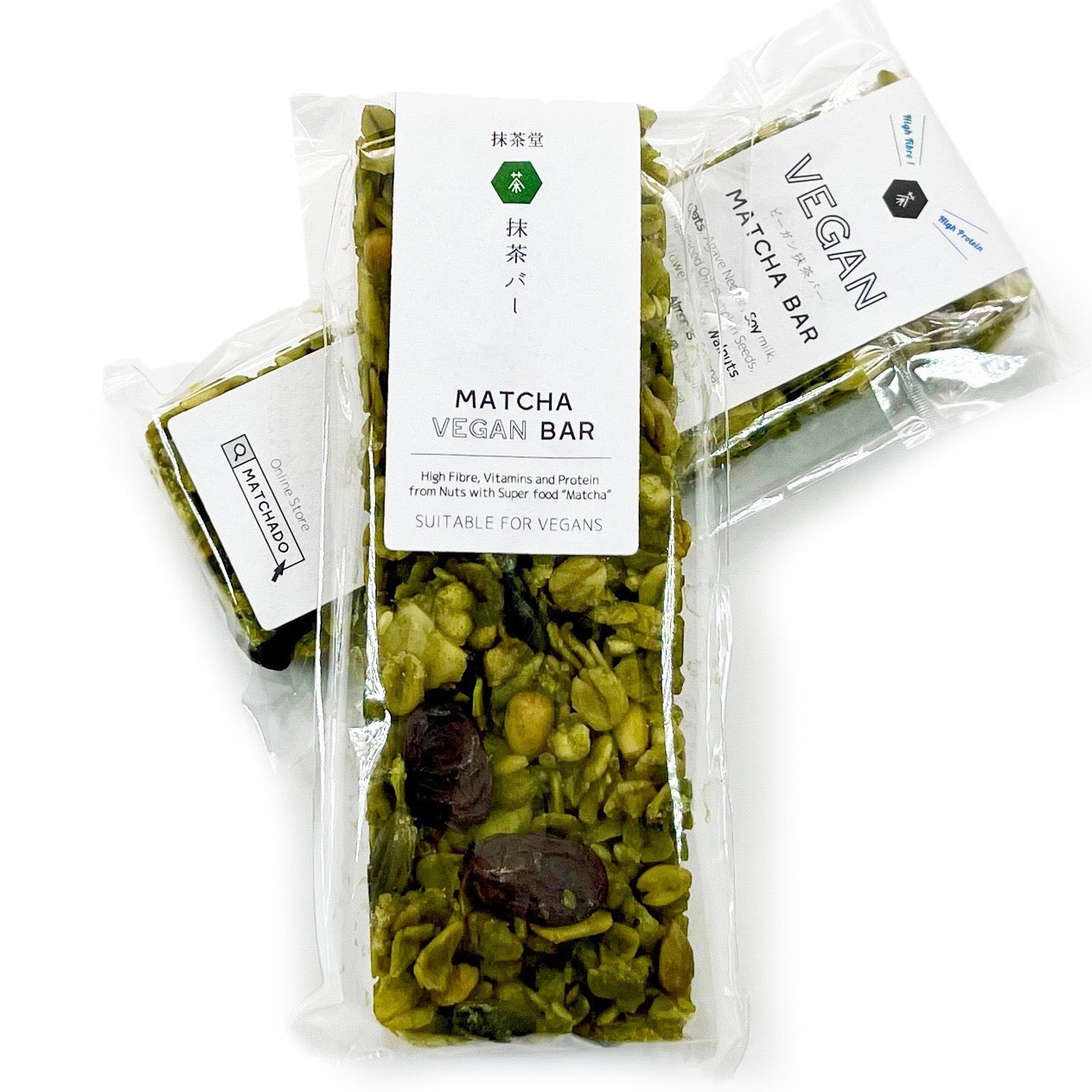 Vegan Matcha Granola Bar