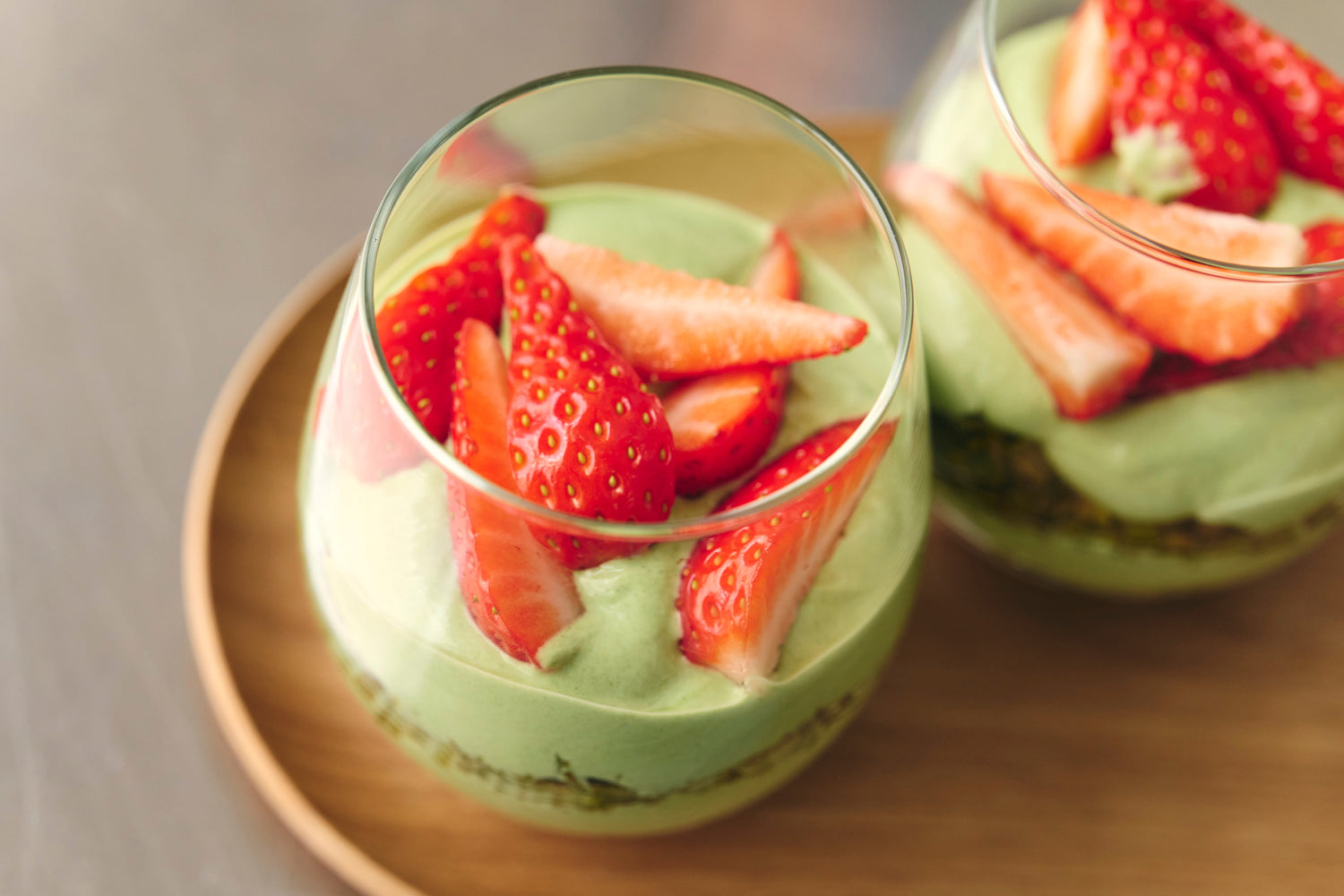 Matcha Yogurt & Granola Pot (Japanese-Style Parfait)