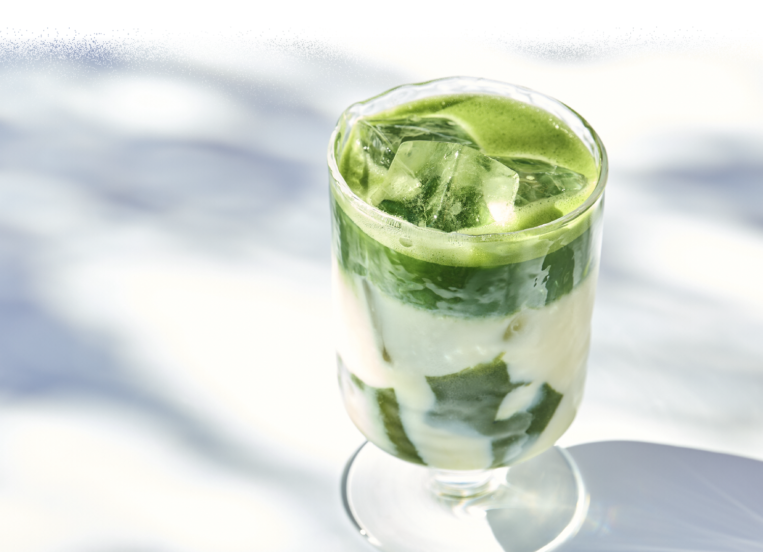 NEW Matcha Jelly Latte + Larger Cup Size