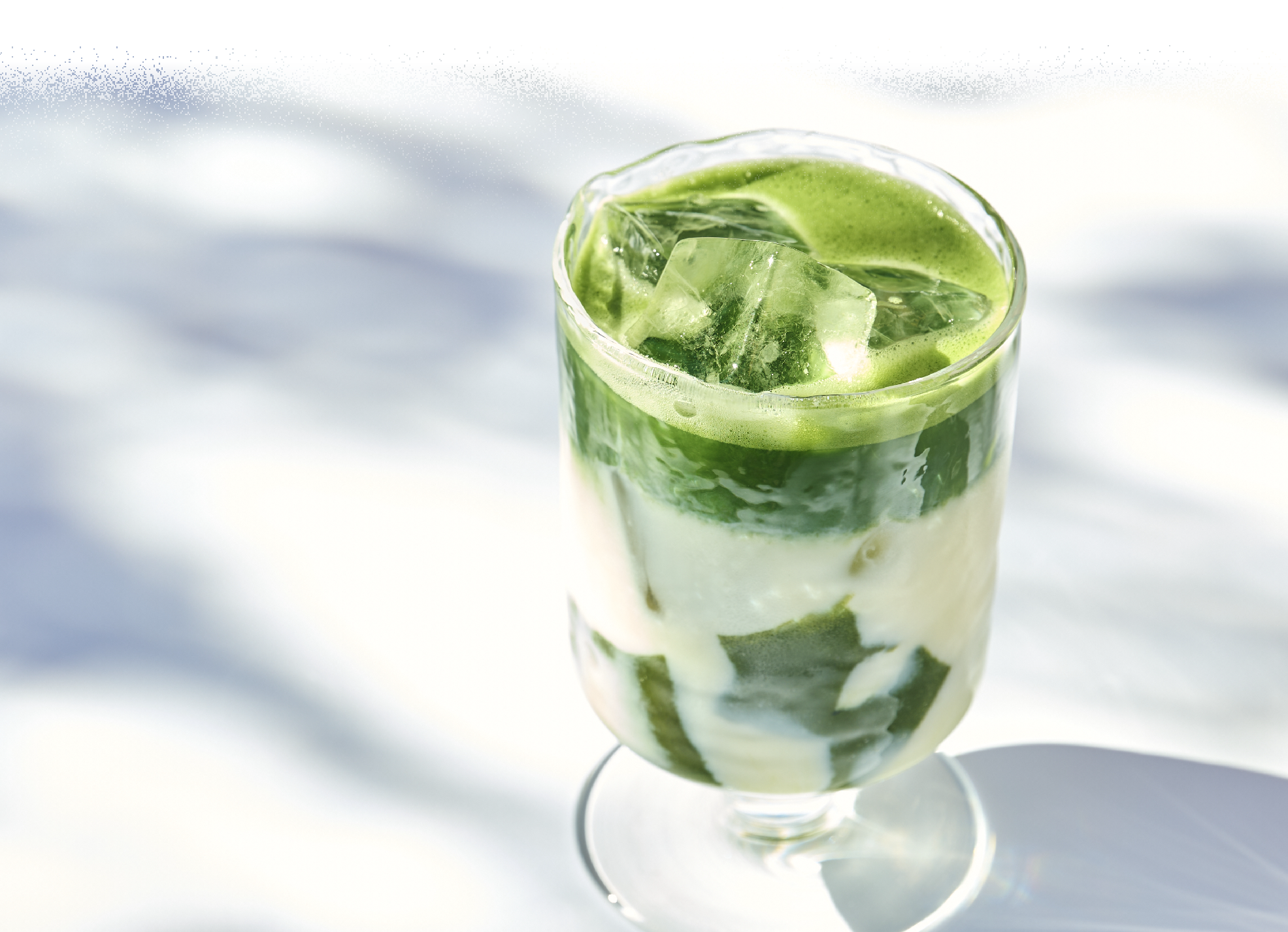 NEW Matcha Jelly Latte + Larger Cup Size