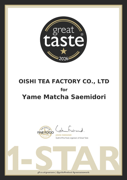 MATCHADO Yame Saemidori Matcha (Wholesale) - Great Taste 2026 1-Star Winner - Premium First Flush - Single Origin
