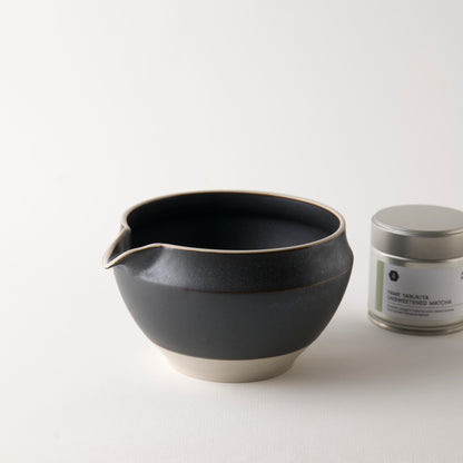 Katakuchi Matcha Bowl - Black