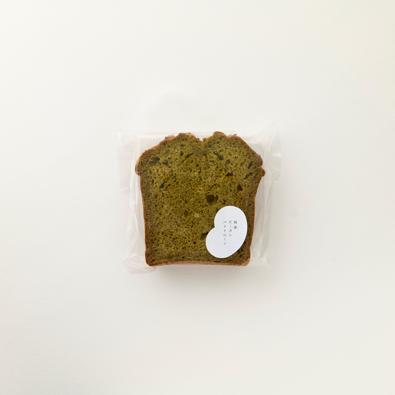 Vegan &amp; Sugar-Free Matcha Loaf Cake | per slice