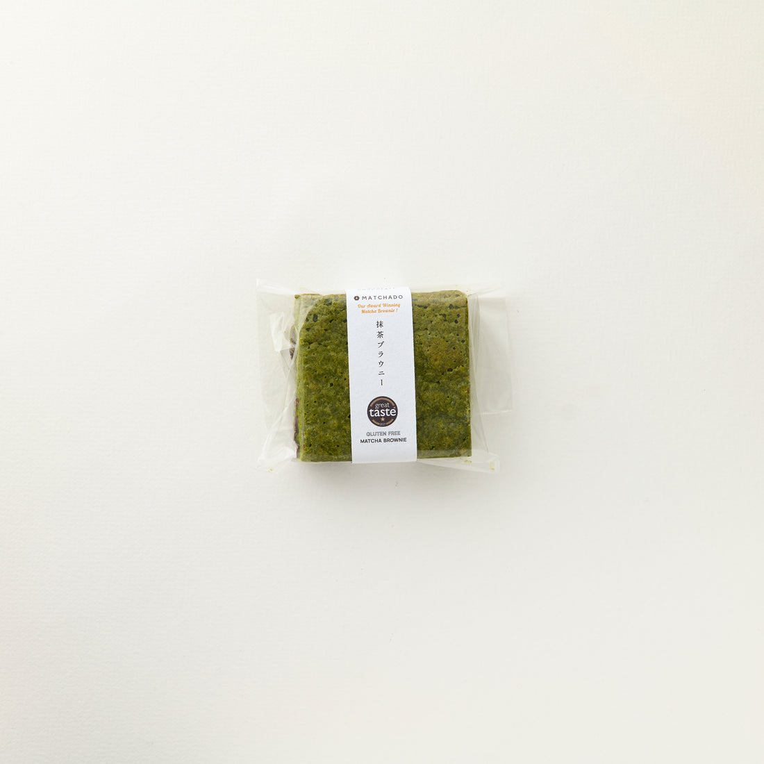 Gluten Free Matcha Brownie - Dark Chocolate | Great Taste Award Winner 2021 | single pack
