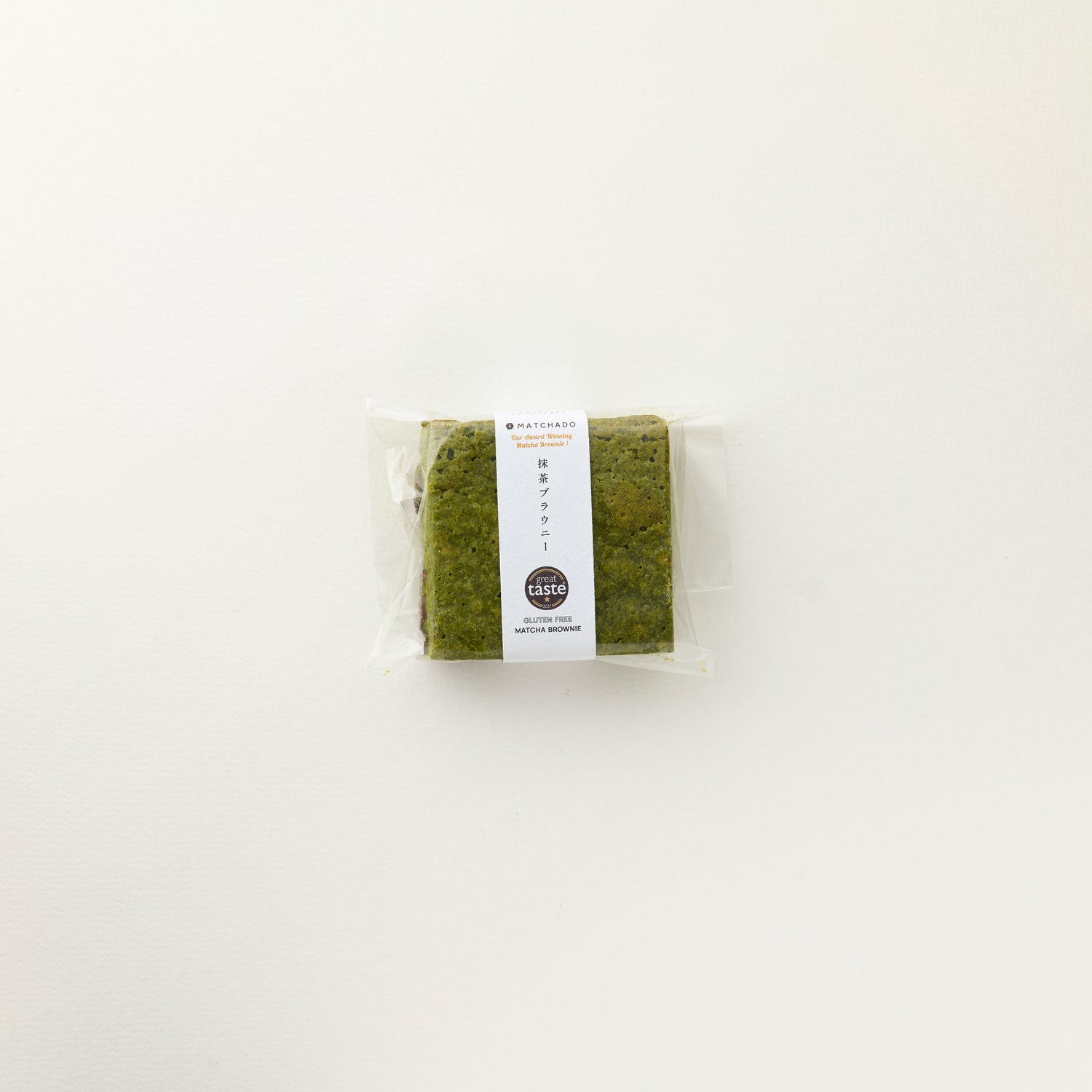 Gluten Free Matcha Brownie - Dark Chocolate | Great Taste Award Winner 2021 | single pack