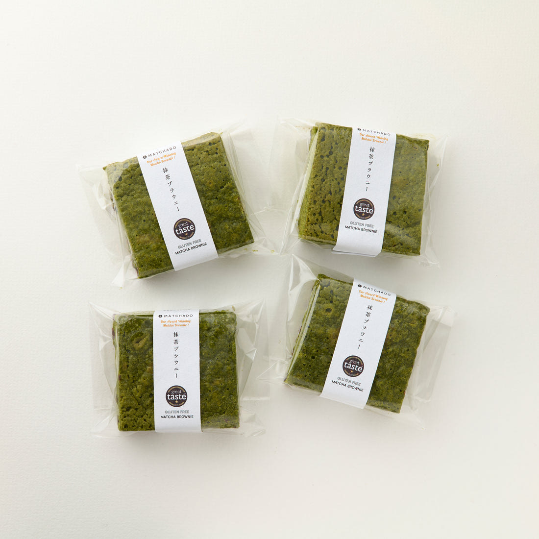 Gluten Free Matcha Brownie – Family Pack (4 Pieces)