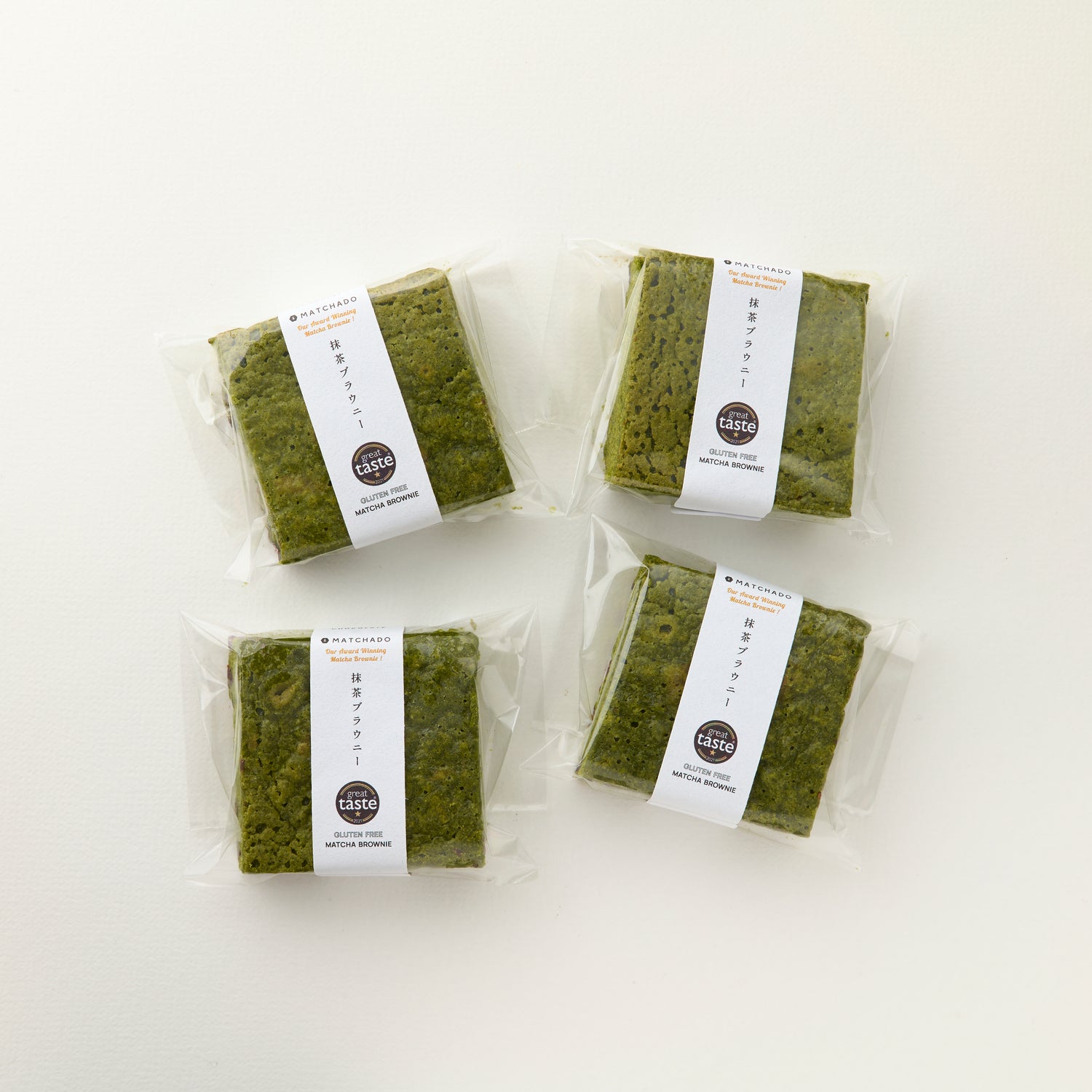 Gluten Free Matcha Brownie – Family Pack (4 Pieces)