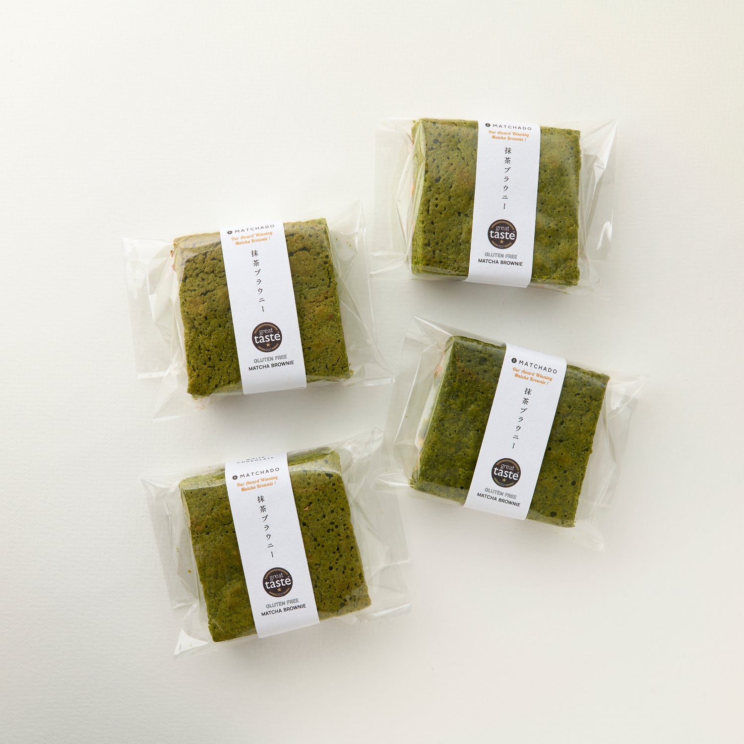 Gluten Free Matcha Brownie – Family Pack (4 Pieces)