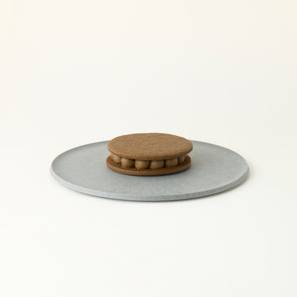 Hojicha Cream Biscuit - single cookie