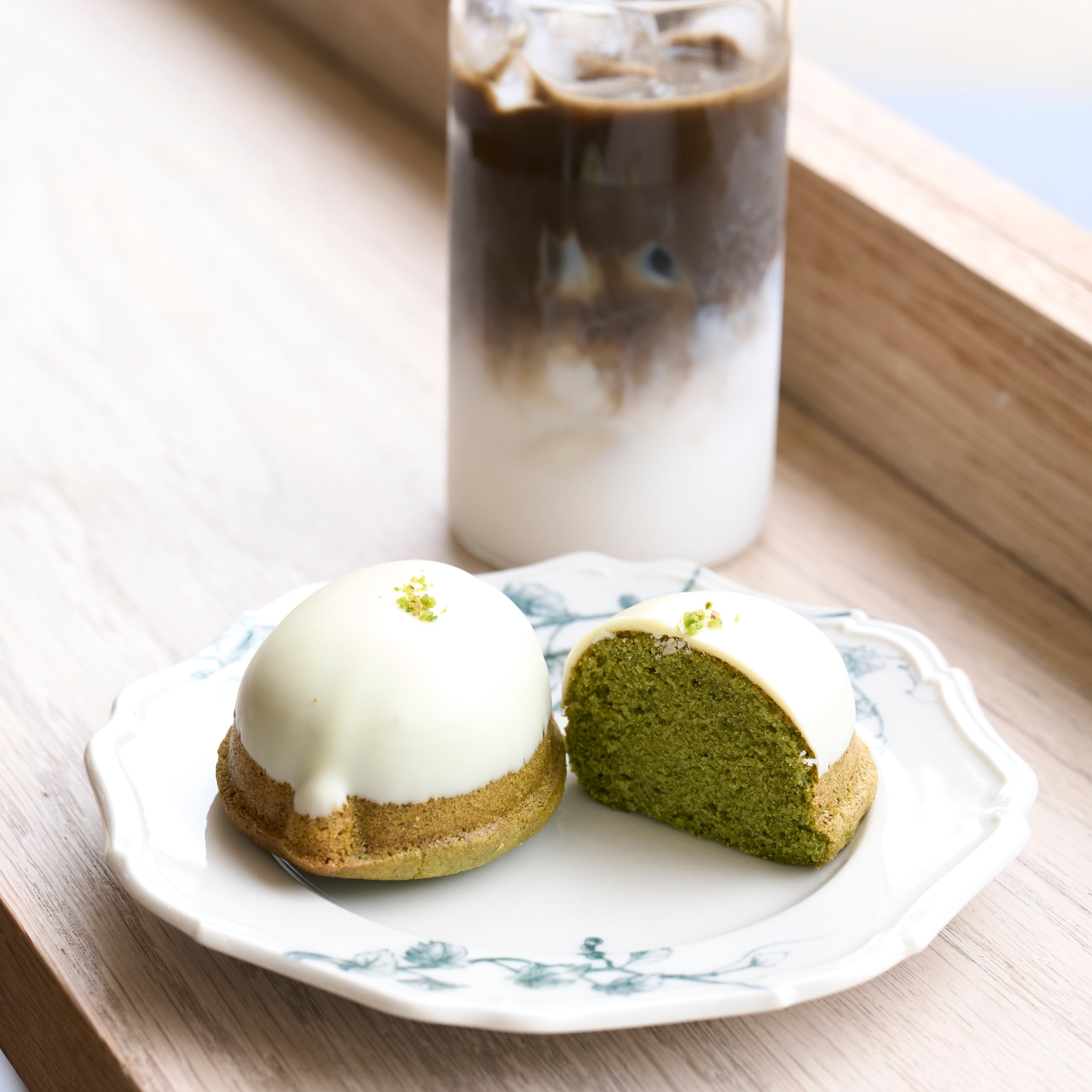 MATCHADO Matcha Lemon Cake (NEW) - Zesty Citrus &amp; Glossy White Chocolate 
