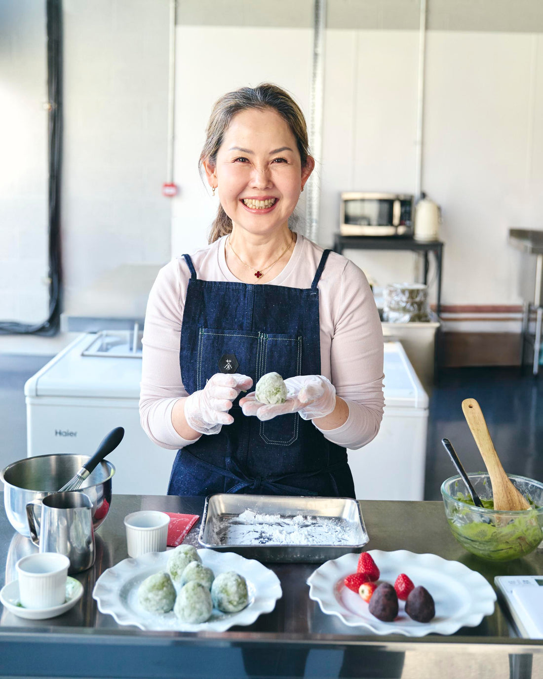 Workshop: Learn to Make Matcha Strawberry Daifuku