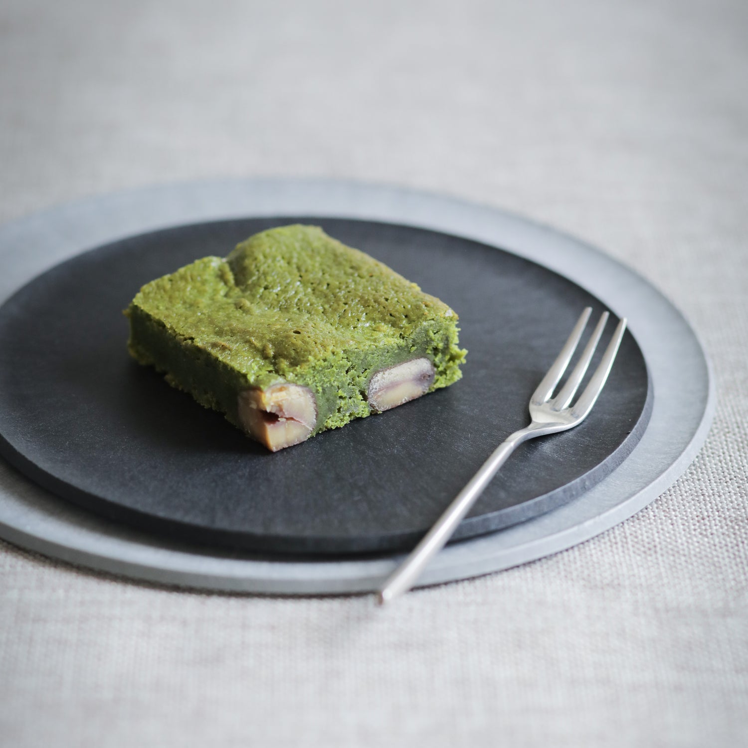 Chestnut Matcha Brownie - Gluten Free
