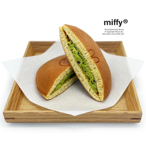 Miffy Matcha Cream Dorayaki | Sweet Japanese Pancakes | ミッフィーの抹茶クリームどらやき