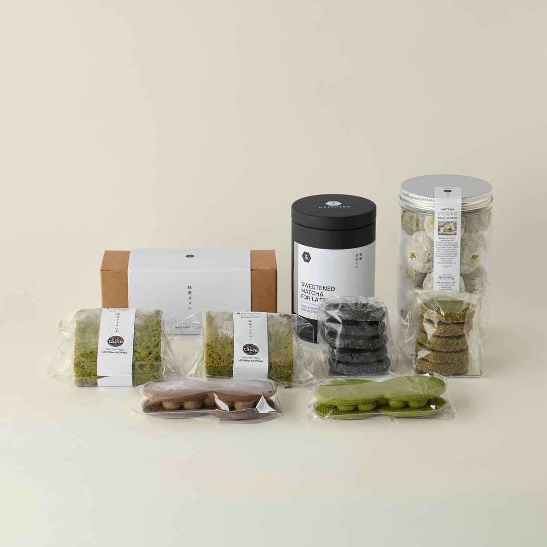 MATCHADO Sweets Box – Matcha Treats &amp; Tea Selection