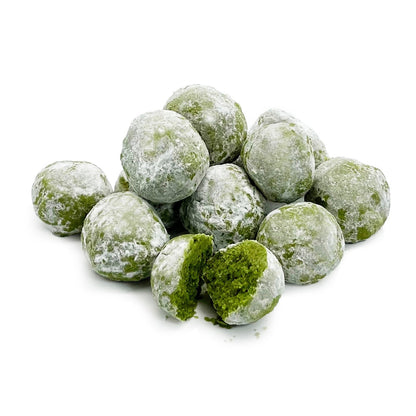 Vegan Boule De Neige Biscuits - Matcha