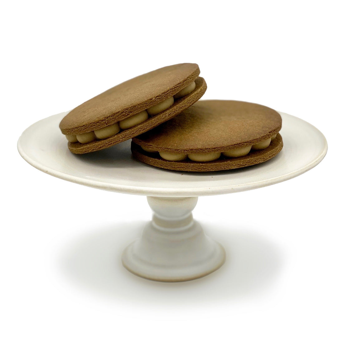 Hojicha Cream Biscuit - single cookie
