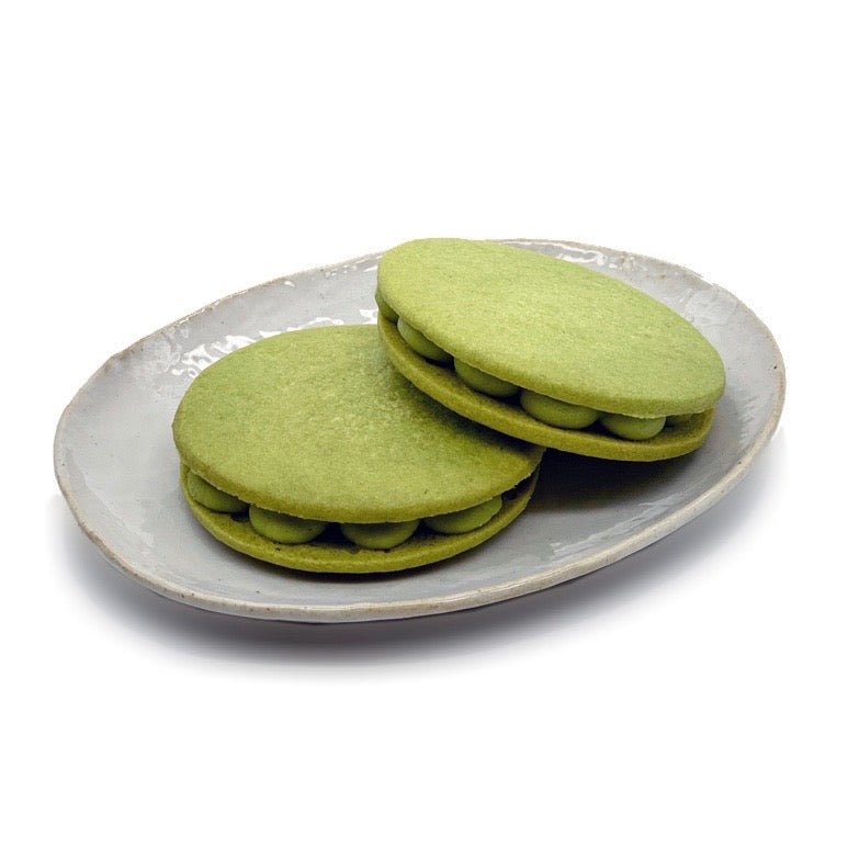 Matcha Cream Biscuit - single cookie